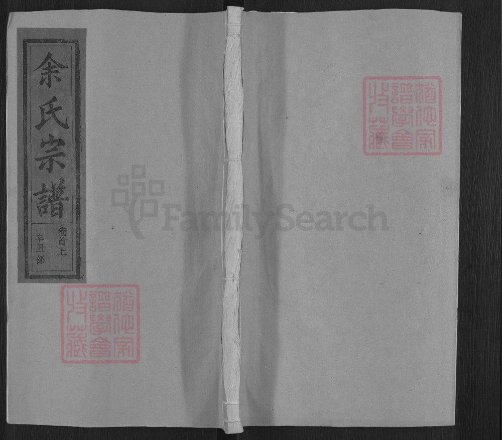 图片[1]-江西上饶广丰区芳塘余氏宗谱电子版PDF下载-中华家谱网