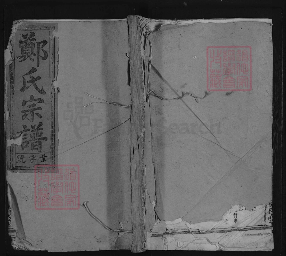 图片[1]-江西上饶郑氏宗谱（碧湖堂、荣阳堂）电子版PDF下载-中华家谱网