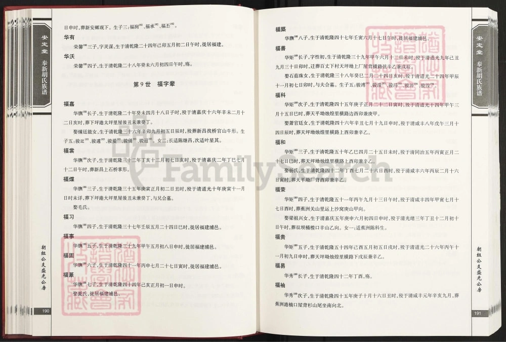 图片[6]-世界胡氏通谱江西奉新族谱（安定堂）电子版PDF下载-中华家谱网