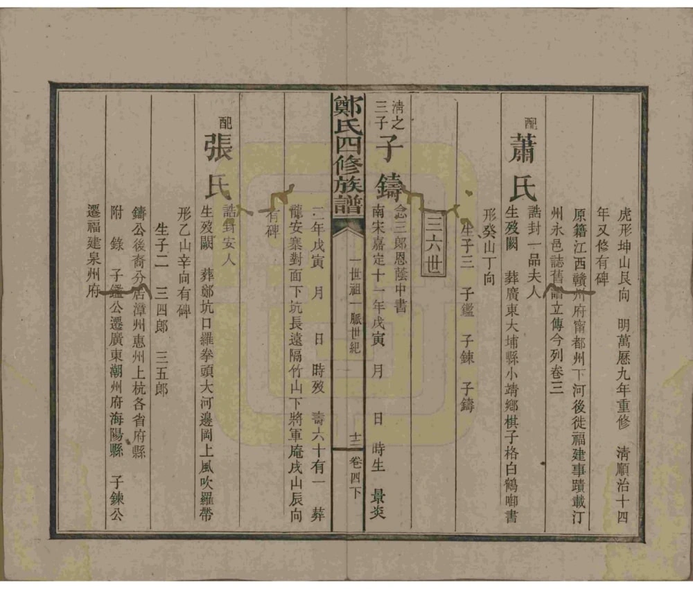 图片[8]-湖南浏阳郑氏四修族谱电子版PDF下载-中华家谱网
