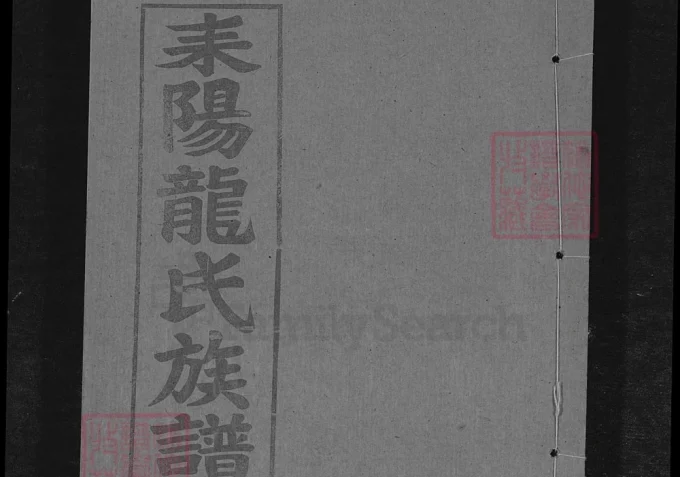 湖南耒阳龙氏族谱（敦厚堂）-中华家谱网