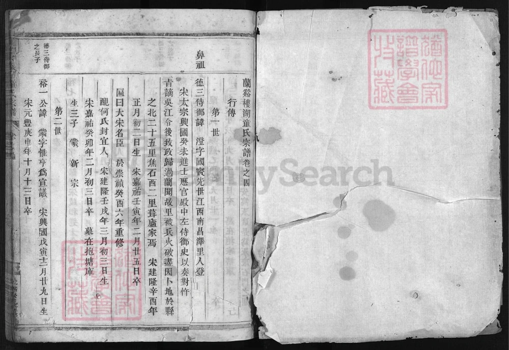 图片[5]-浙江兰溪楼湖童氏宗谱电子版PDF下载-中华家谱网