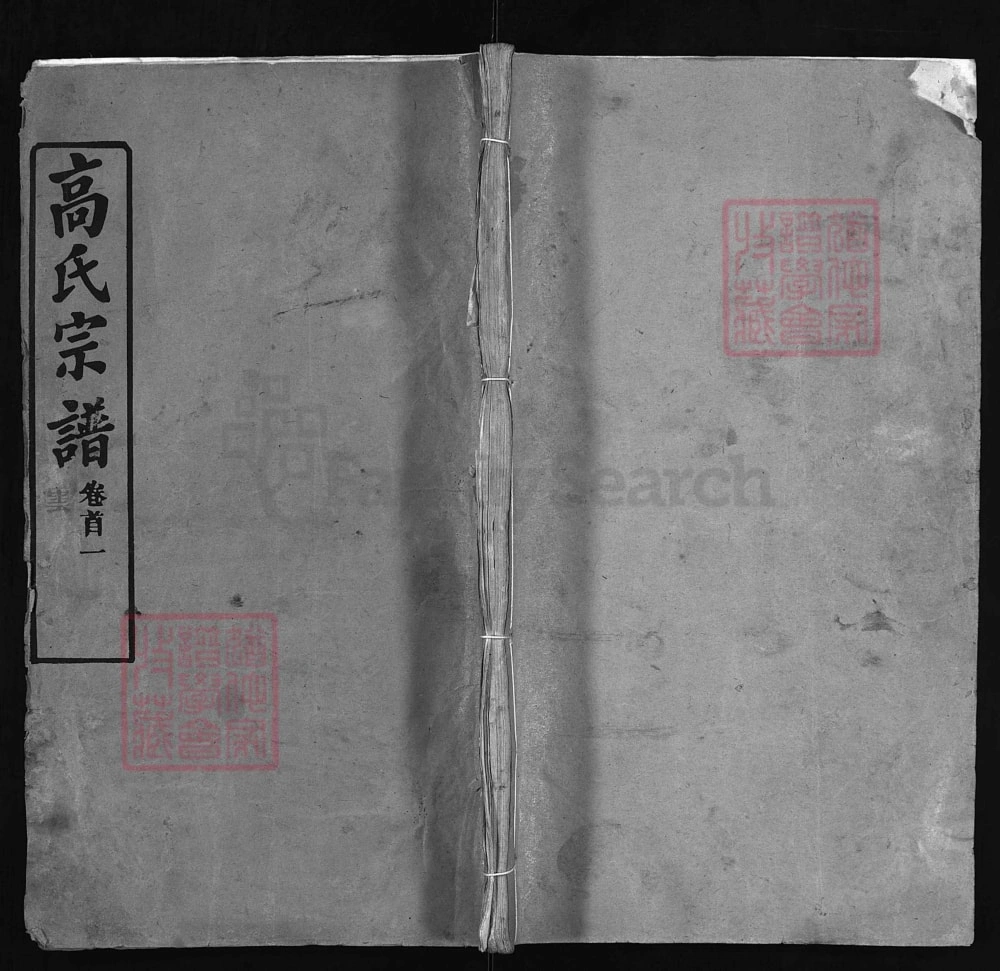 图片[1]-湖北麻城高氏宗谱（金镜堂）电子版PDF下载-中华家谱网