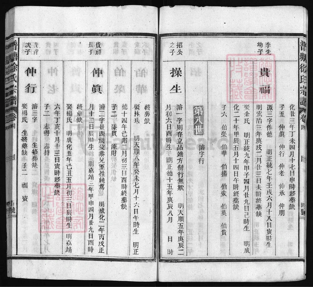 图片[6]-江西广丰丰溪普塘徐氏族谱电子版PDF下载-中华家谱网