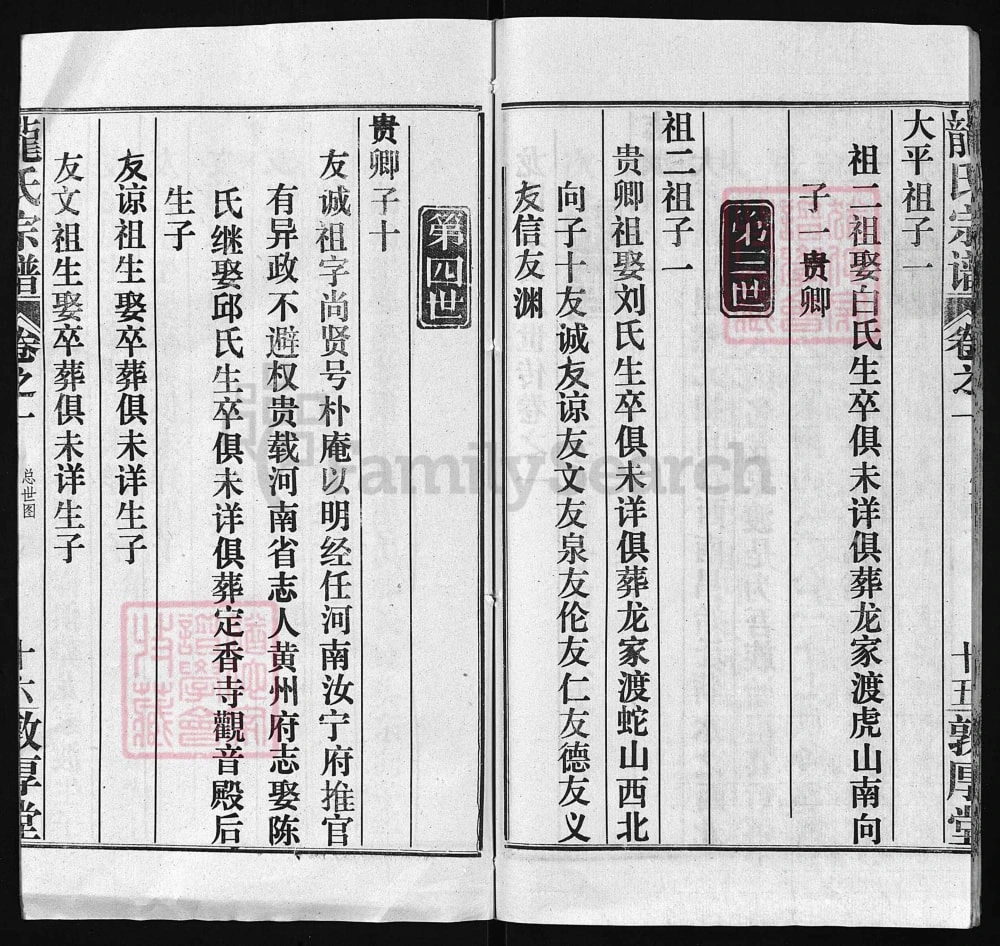 图片[8]-湖北黄冈龙氏宗谱（敦厚堂）电子版PDF下载-中华家谱网