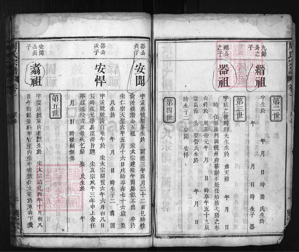 图片[6]-湖北浠水周氏宗谱（兴宗堂）电子版PDF下载-中华家谱网