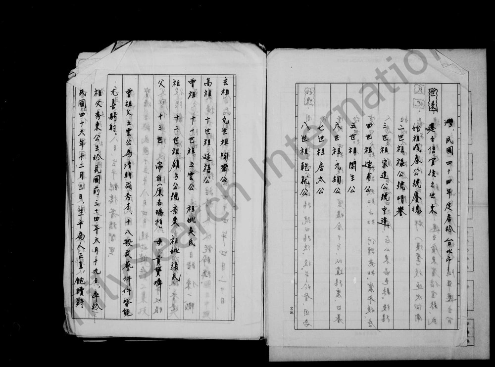 图片[3]-台湾台北杨氏祖谱电子版PDF下载-中华家谱网