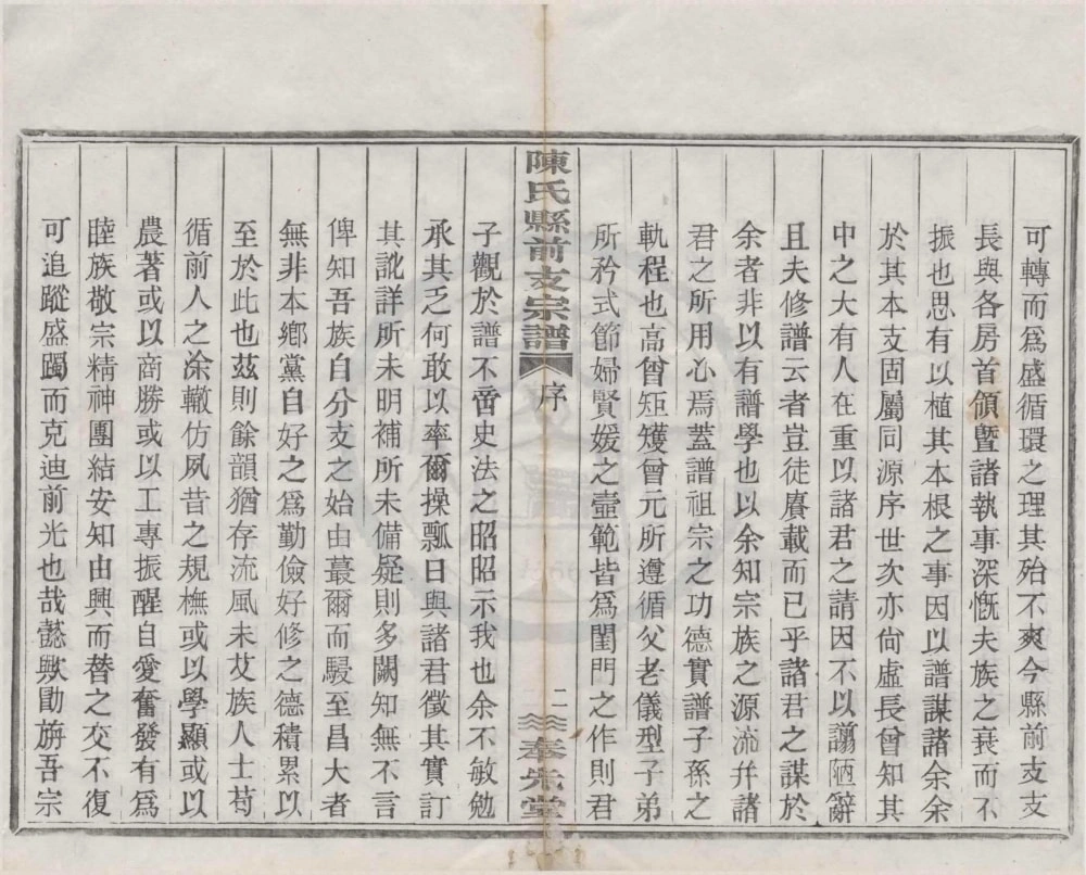 图片[3]-浙江绍兴上虞陈氏县前支谱（奉先堂）电子版PDF下载-中华家谱网