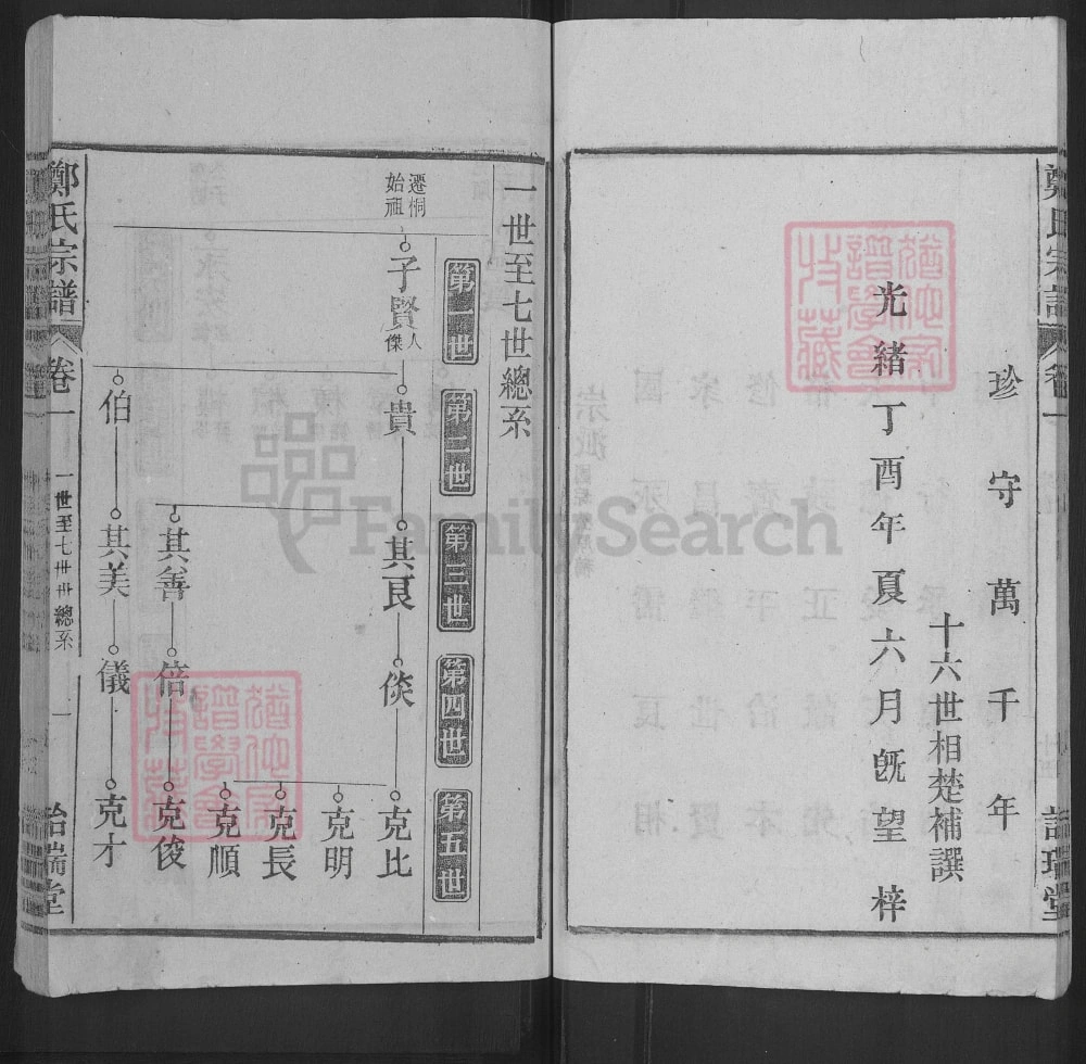 图片[5]-安徽桐城郑氏宗谱（诒瑞堂）电子版PDF下载-中华家谱网