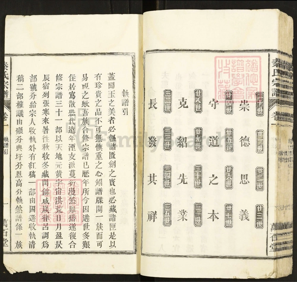 图片[6]-安徽合肥肥东县秦氏宗谱（万石堂）电子版PDF下载-中华家谱网