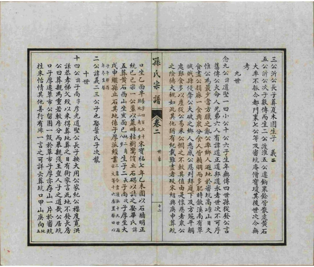 图片[8]-江苏南通新安迁通孙氏家乘电子版PDF下载-中华家谱网