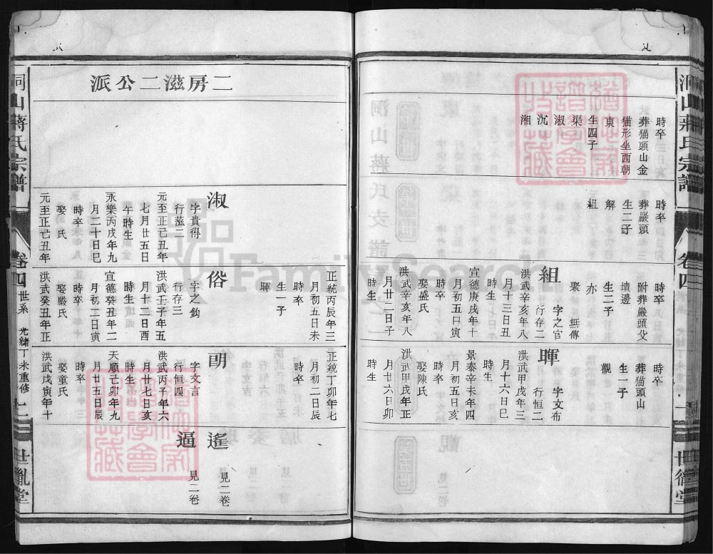 图片[5]-浙江兰溪洞山蒋氏宗谱（世胤堂）电子版PDF下载-中华家谱网
