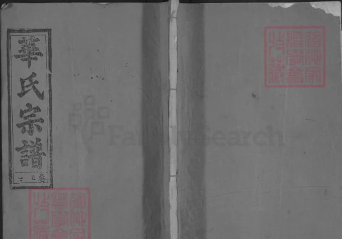 湖北黄石阳新华氏宗谱（青紫堂）-中华家谱网