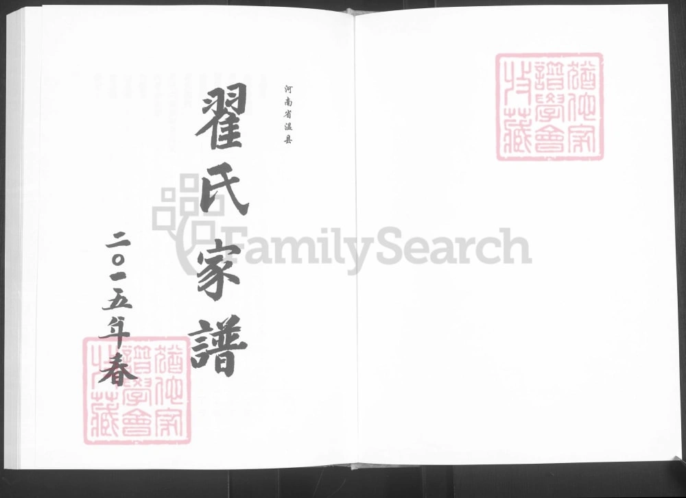 图片[2]-河南温县翟氏家谱电子版PDF下载-中华家谱网