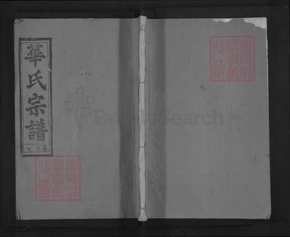 图片[1]-湖北黄石阳新华氏宗谱（青紫堂）电子版PDF下载-中华家谱网