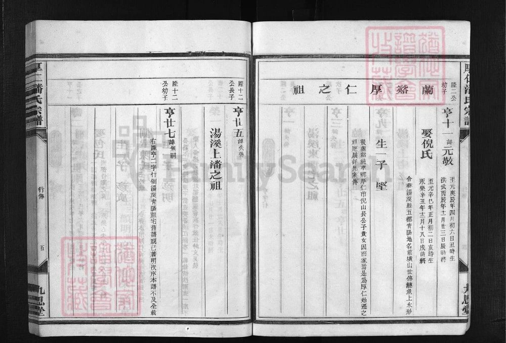 图片[6]-浙江兰溪厚仁潘氏宗谱（九思堂）电子版PDF下载-中华家谱网