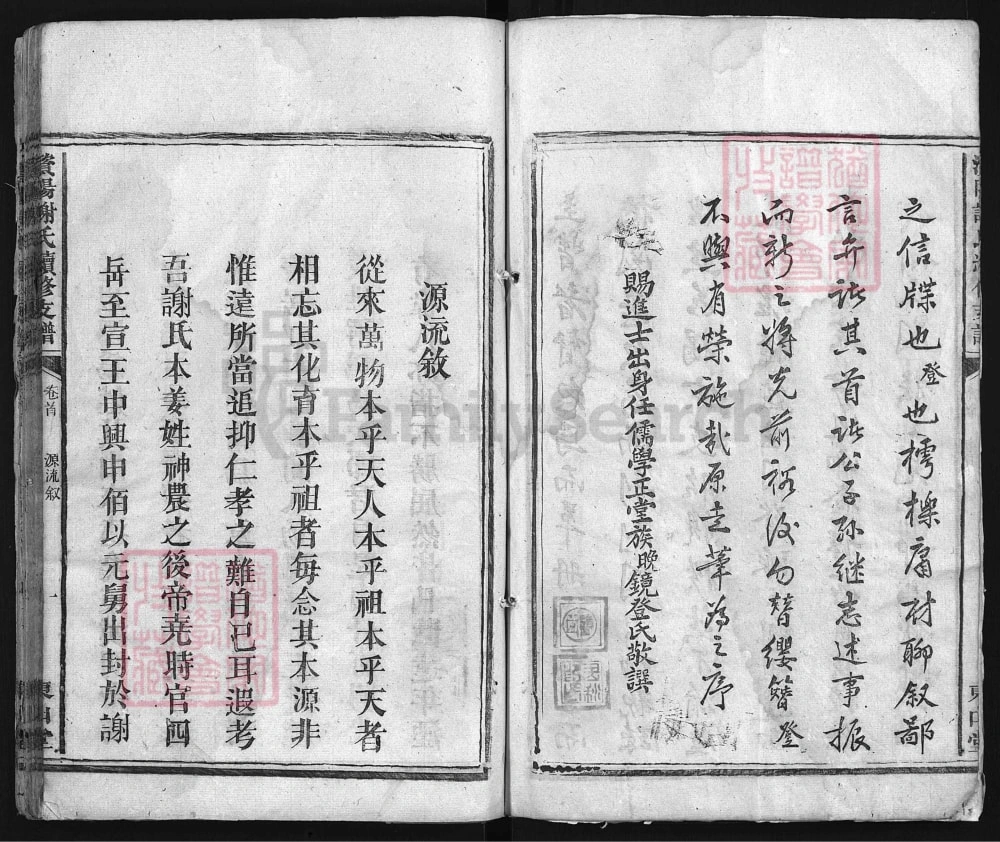 图片[2]-湖南益阳澬阳谢氏续修支谱（东山堂）电子版PDF下载-中华家谱网