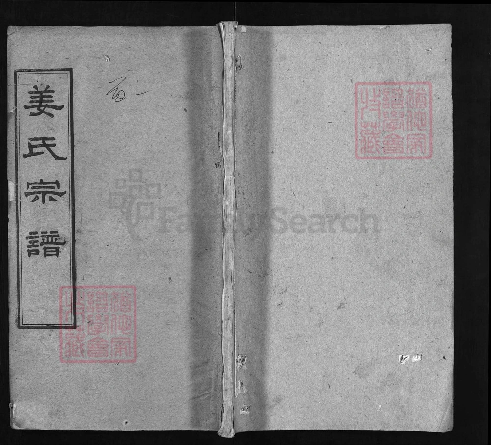 图片[1]-湖北麻城姜氏宗谱（垂裕堂，民国34年本）电子版PDF下载-中华家谱网