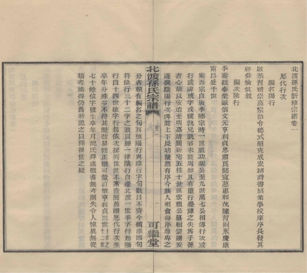 图片[5]-浙江宁波鄞州区鄞县北渡孙氏宗谱（可继堂）电子版PDF下载-中华家谱网