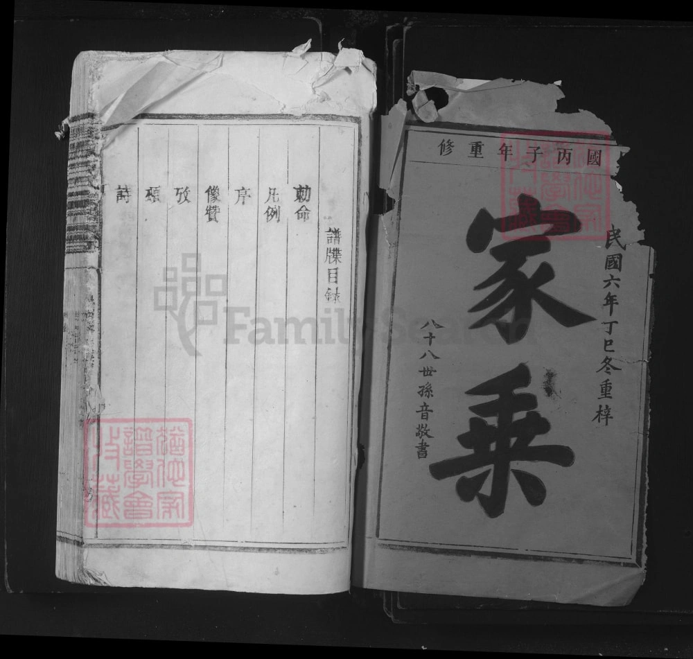 图片[1]-江西景德镇武威石氏宗谱电子版PDF下载-中华家谱网