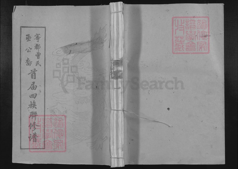 图片[1]-江西赣州宁都县曾氏丞公裔首届四族联修总谱电子版PDF下载-中华家谱网