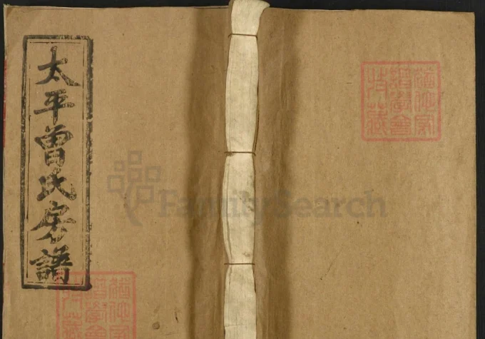 湖南邵阳太平曾氏珪房支谱-中华家谱网