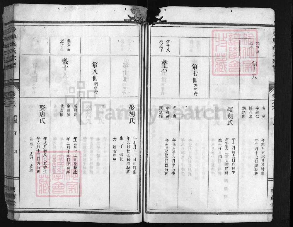 图片[7]-浙江兰溪登胜徐氏宗谱（明荐堂）电子版PDF下载-中华家谱网