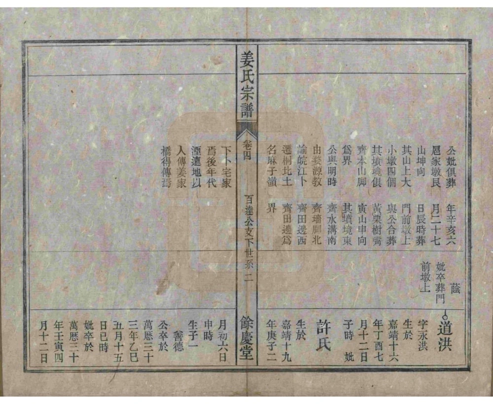 图片[7]-安徽桐城皖桐姜氏宗谱（余庆堂）电子版PDF下载-中华家谱网