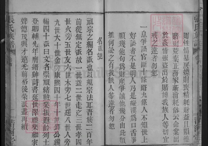 湖北仙桃张氏族谱(清河堂)-中华家谱网