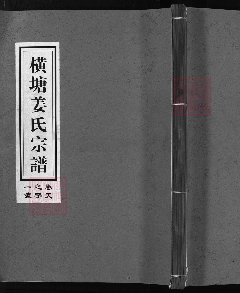 图片[1]-浙江兰溪横塘姜氏宗谱（崇德堂）电子版PDF下载-中华家谱网