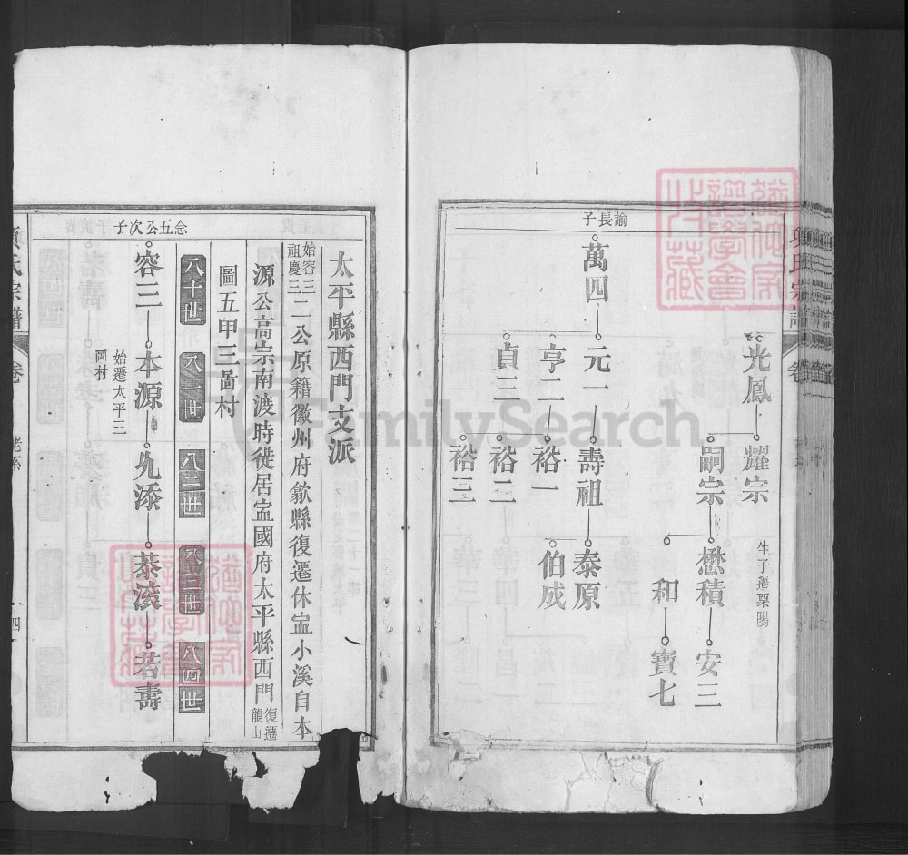 图片[5]-安徽池州青阳项氏宗谱电子版PDF下载-中华家谱网