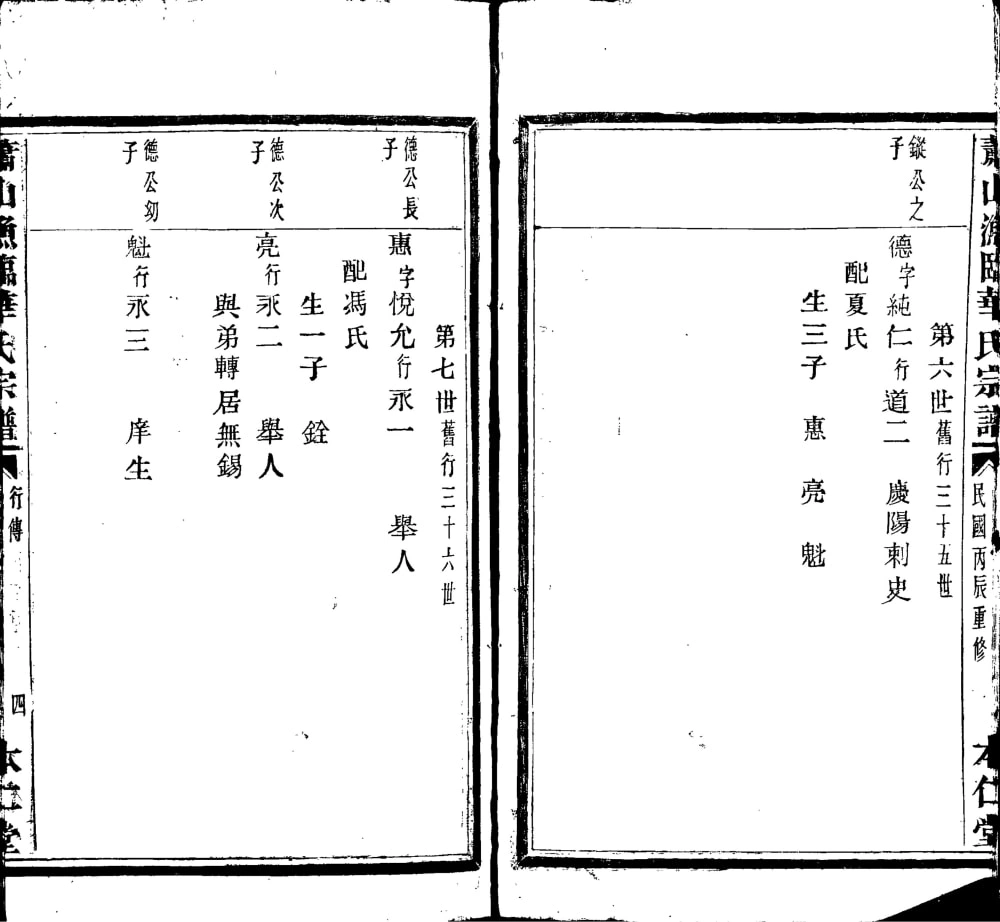 图片[8]-浙江杭州萧山渔临华氏宗谱（本仁堂）电子版PDF下载-中华家谱网