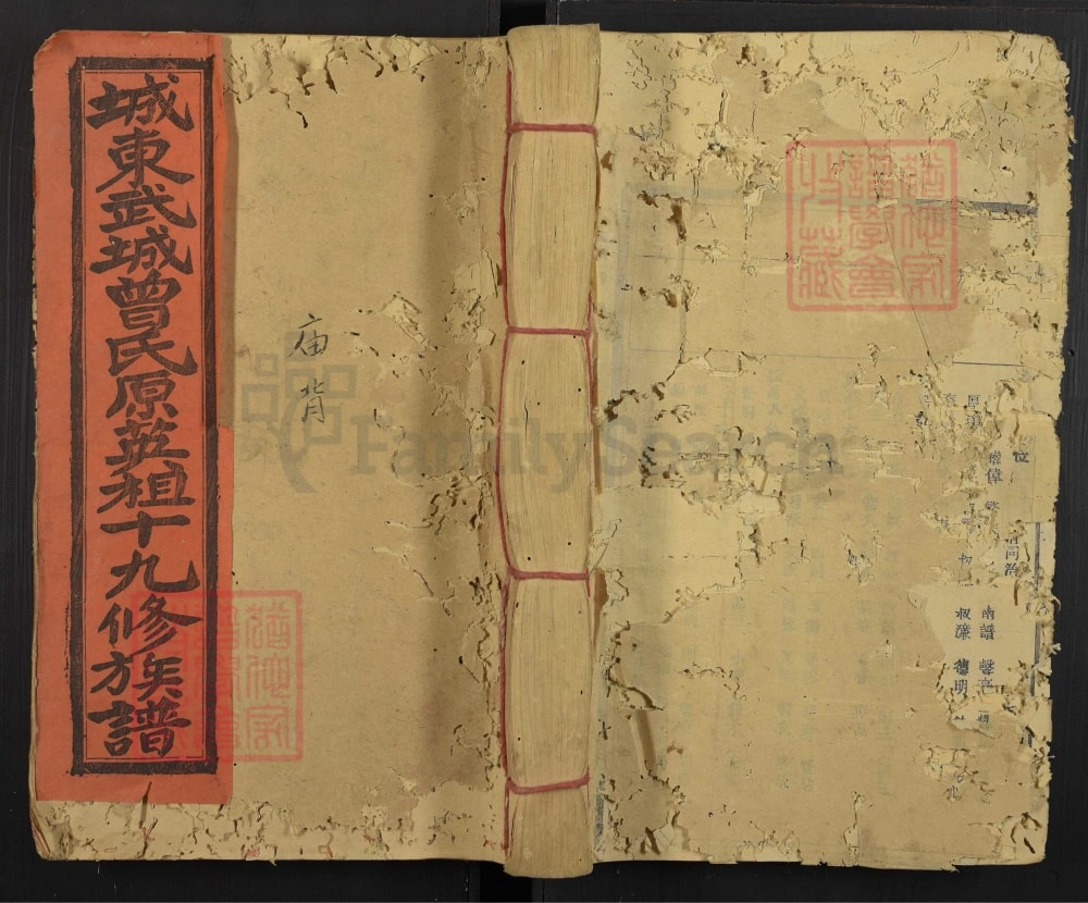 图片[1]-江西赣州宁都县城东武城曾氏原英祖十九修族谱电子版PDF下载-中华家谱网