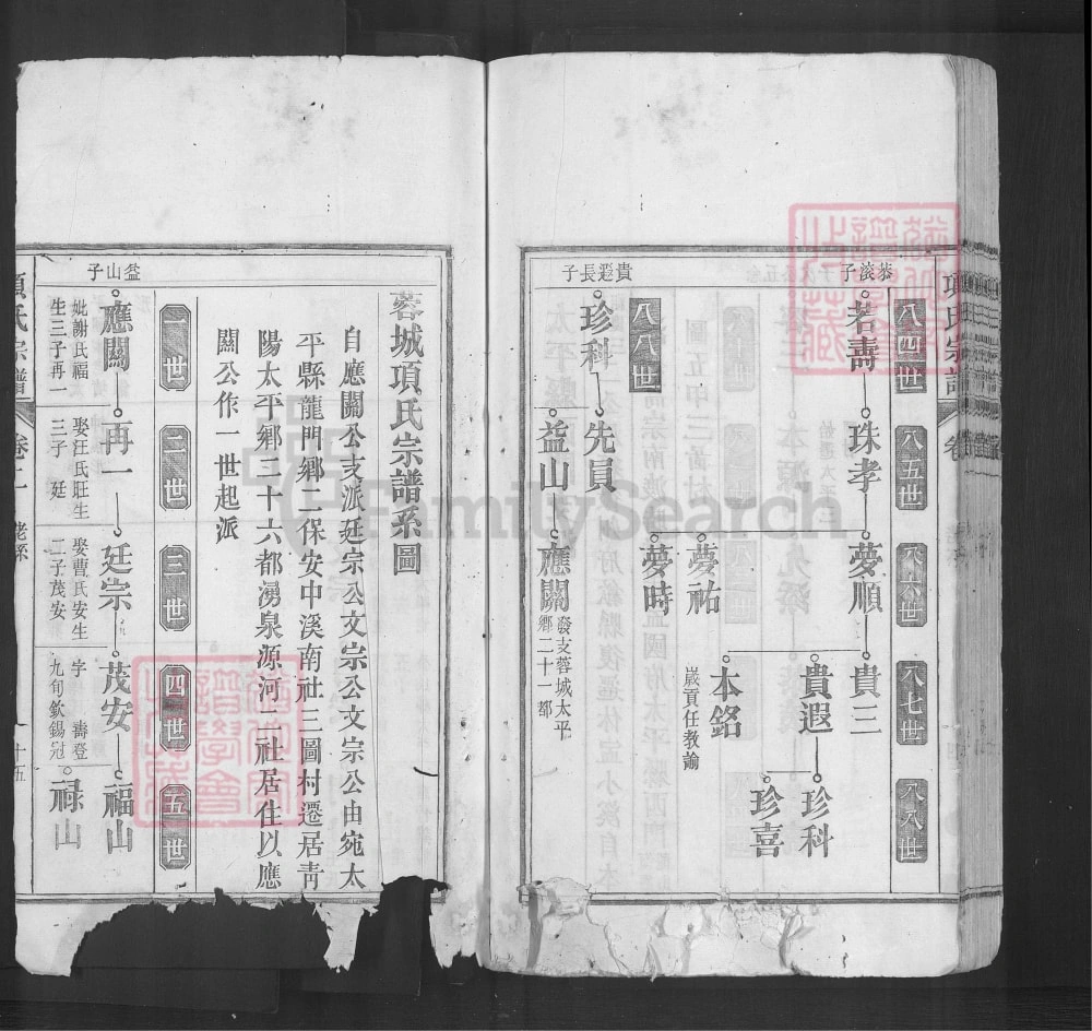 图片[6]-安徽池州青阳项氏宗谱电子版PDF下载-中华家谱网