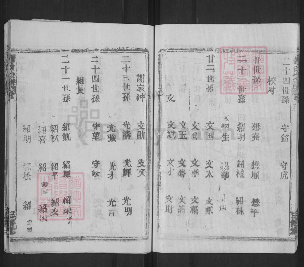 图片[4]-湖北黄冈谢氏宗谱（三传堂）电子版PDF下载-中华家谱网