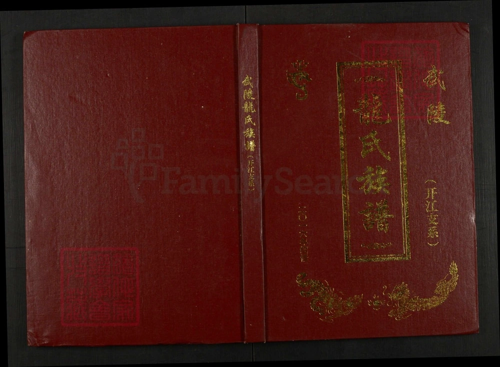 图片[1]-四川达州开江县武陵龙氏族谱（开江支系）电子版PDF下载-中华家谱网