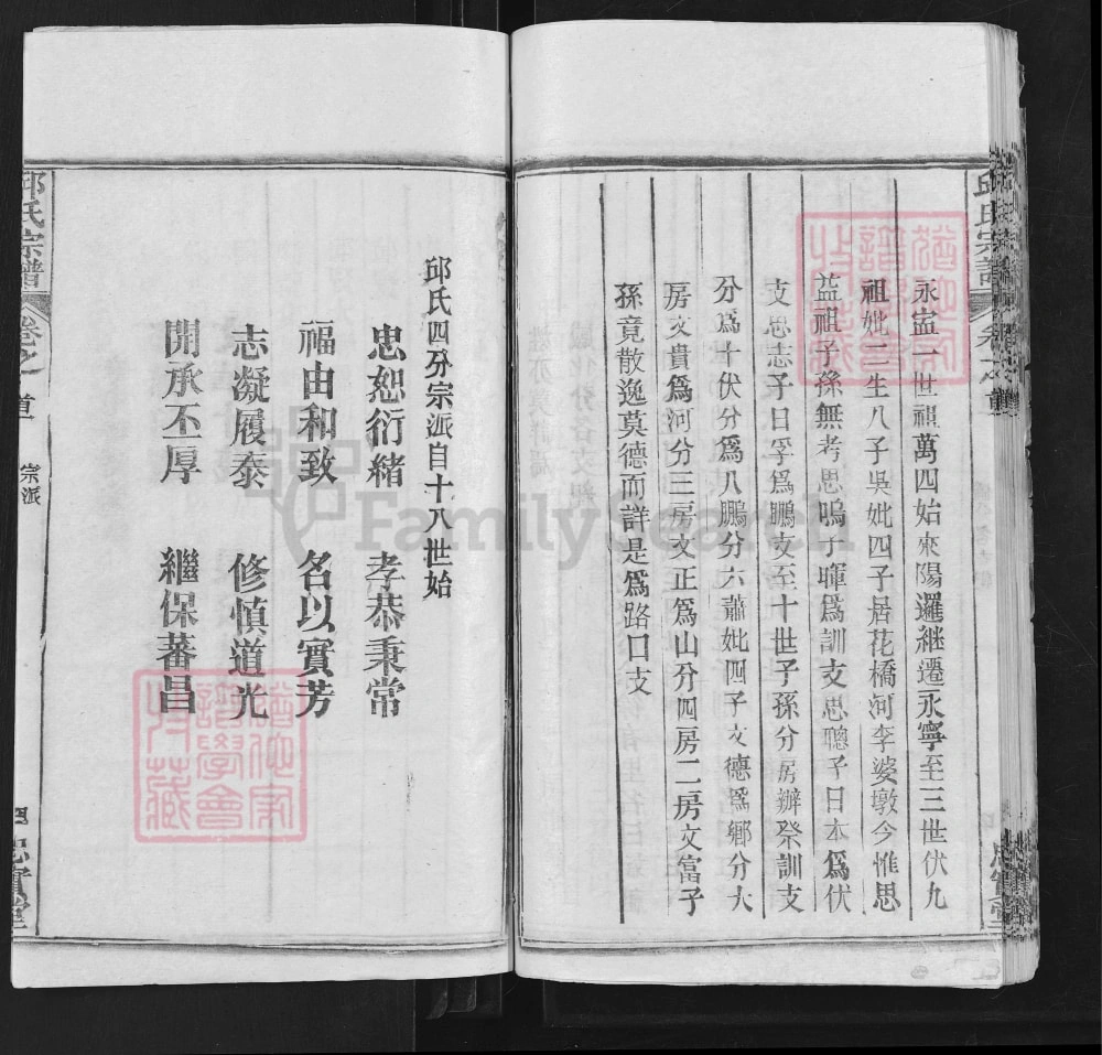 图片[4]-湖北武汉新洲区邱氏宗谱（忠实堂）电子版PDF下载-中华家谱网