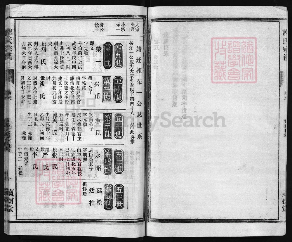 图片[6]-湖北大冶谢氏宗谱（宝树堂）电子版PDF下载-中华家谱网