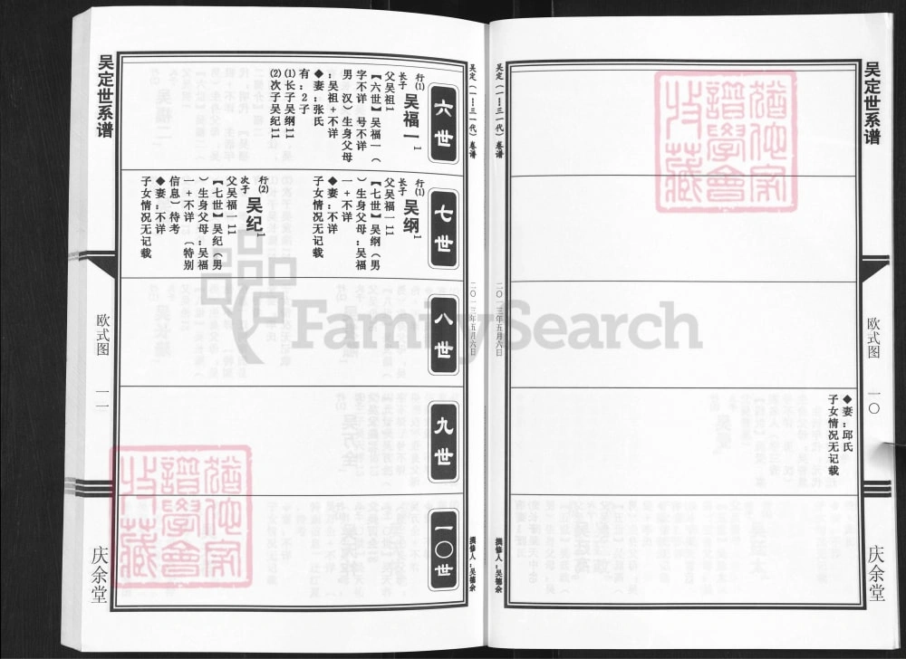 图片[7]-湖北武汉新洲区吴氏宗谱（庆余堂）电子版PDF下载-中华家谱网