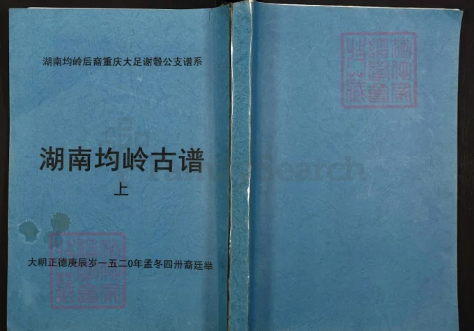 湖南郴州宜章县均岭谢姓氏族源流-中华家谱网