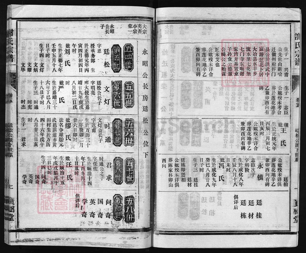 图片[7]-湖北大冶谢氏宗谱（宝树堂）电子版PDF下载-中华家谱网