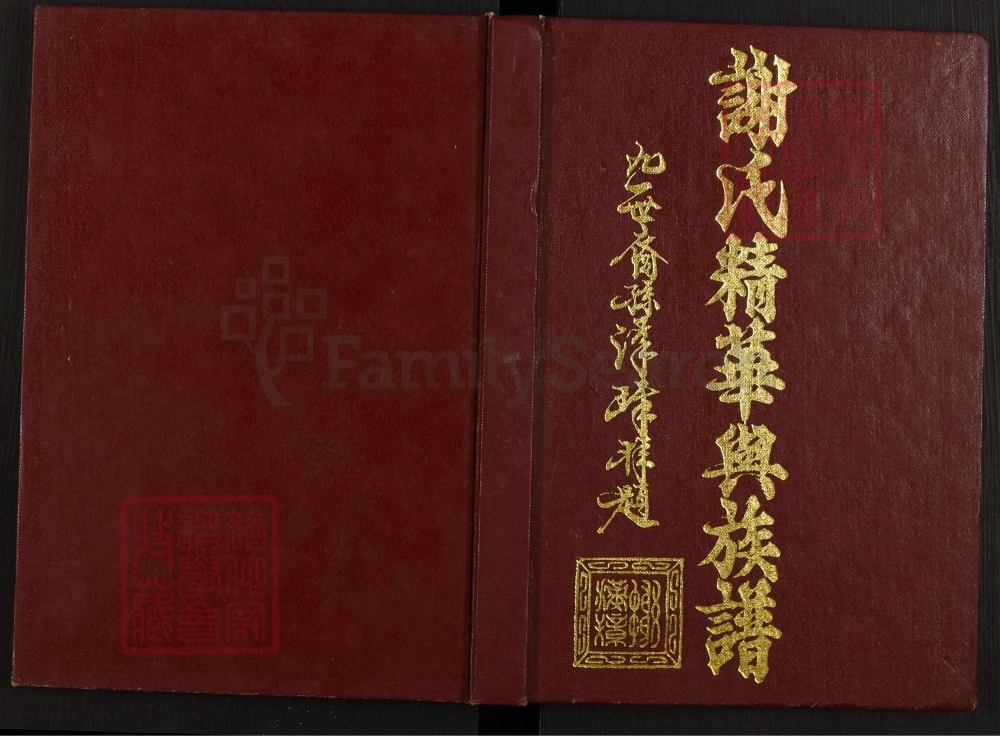 图片[1]-广东兴宁谢氏精华与族谱（宝树堂）电子版PDF下载-中华家谱网