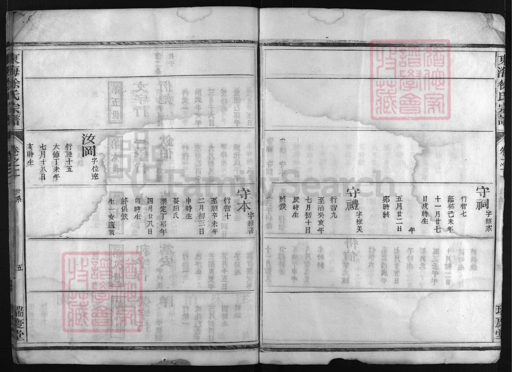 图片[8]-浙江兰溪东海徐氏宗谱（瑞庆堂）电子版PDF下载-中华家谱网