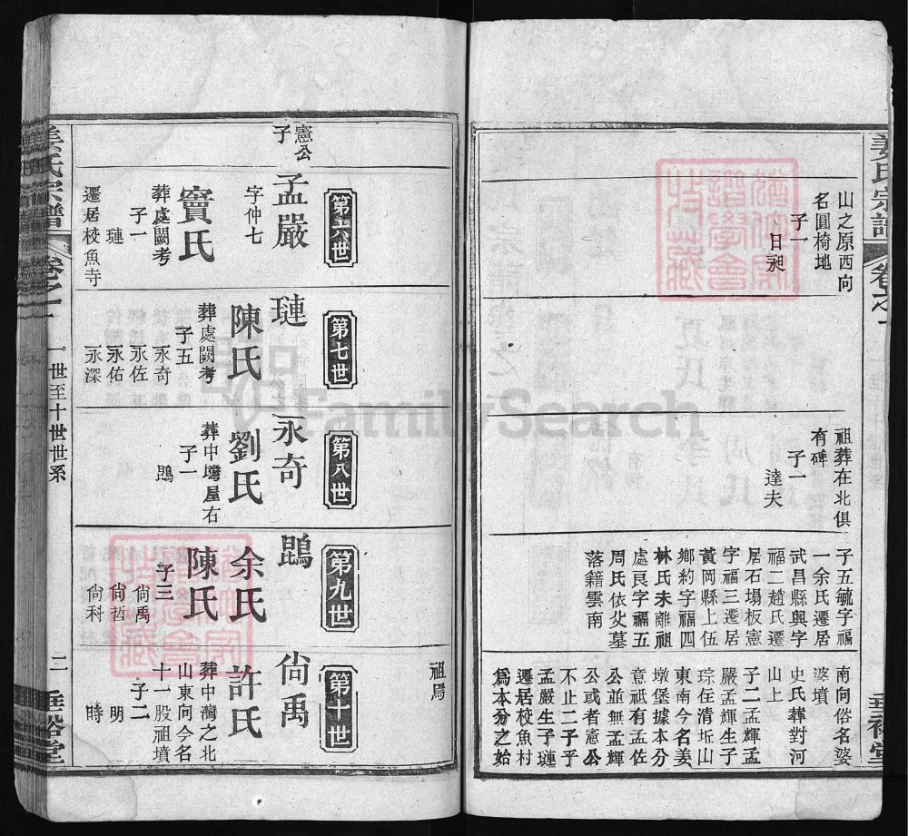 图片[7]-湖北麻城姜氏宗谱（垂裕堂，民国34年本）电子版PDF下载-中华家谱网