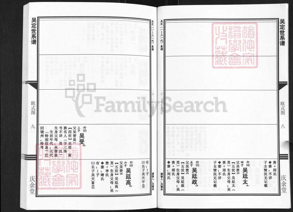图片[6]-湖北武汉新洲区吴氏宗谱（庆余堂）电子版PDF下载-中华家谱网