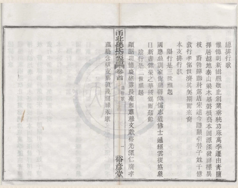 图片[4]-浙江宁波甬北孙氏宗谱（裕彦堂）电子版PDF下载-中华家谱网