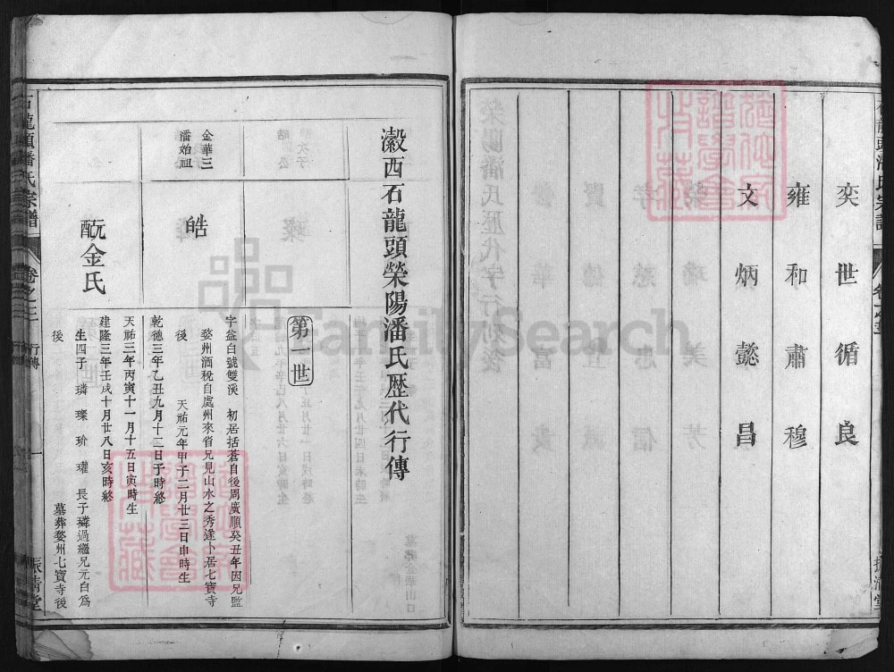 图片[5]-浙江兰溪石龙头潘氏宗谱（振清堂）电子版PDF下载-中华家谱网