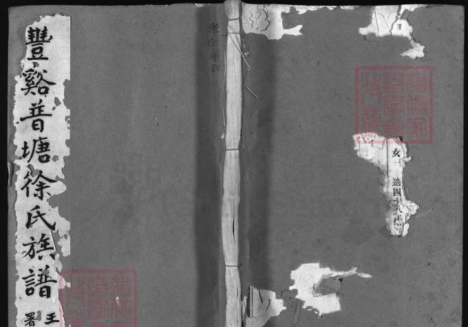 江西广丰丰溪普塘徐氏族谱-中华家谱网