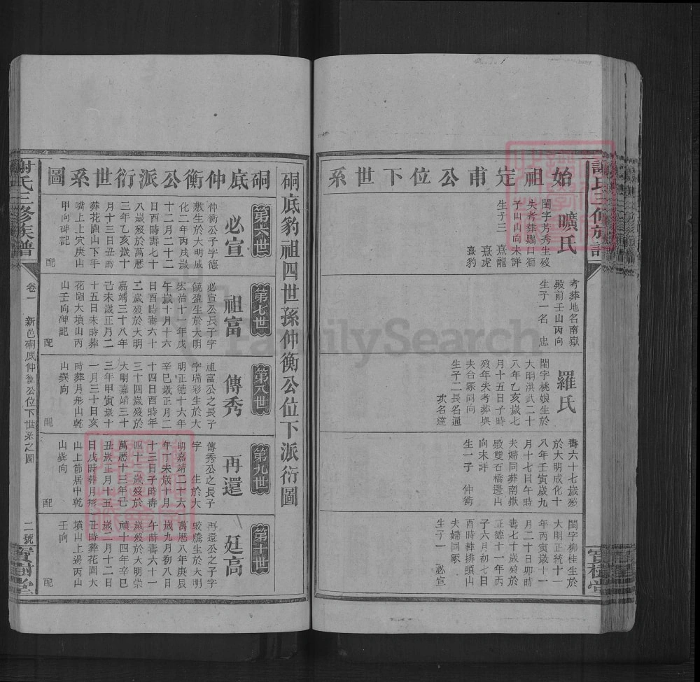 图片[7]-湖南娄底新化谢氏三修族谱（宝树堂）电子版PDF下载-中华家谱网