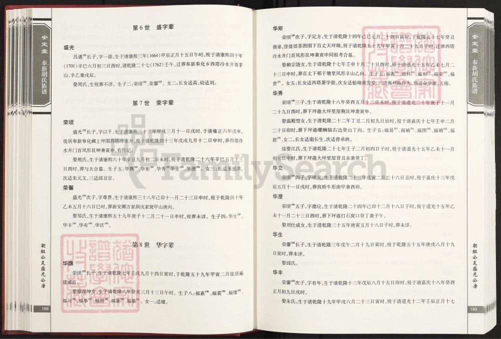 图片[5]-世界胡氏通谱江西奉新族谱（安定堂）电子版PDF下载-中华家谱网